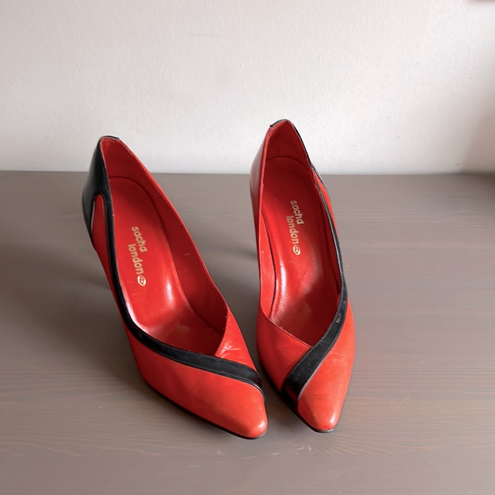 Red 80's sacha london shoes